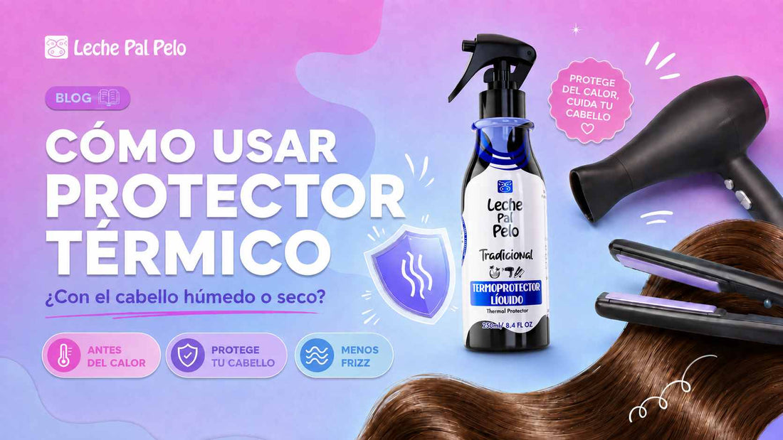 Cómo usar protector térmico: antes de secador o plancha